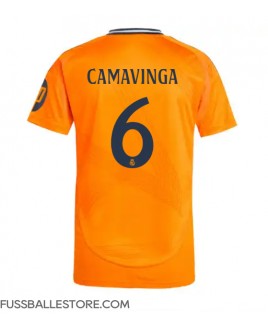 Günstige Real Madrid Eduardo Camavinga #6 Auswärtstrikot 2024-25 Kurzarm